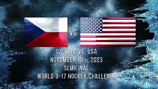 WORLD U17 CHALLENGE HIGHLIGHTS USA vs Czechia 111023 [upl. by Riccio]