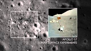 LROs New Views of Apollo 12 14 and 17 Sites [upl. by Anawat]