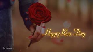 Happy rose day 🌹 Rose day status  7 February whatsapp status  Romantic Shayari status roseday [upl. by Sedinoel]