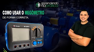 Como Usar o Megômetro CORRETAMENTE para medir Resistência de Isolação [upl. by Aivatnuhs938]