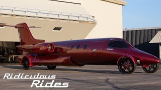 The 5 Million Learjet Limo  RIDICULOUS RIDES [upl. by Ahsilet103]