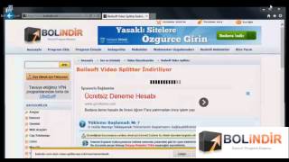 Boilsoft Video Splitter Nasıl Kurulur [upl. by Ecyle]