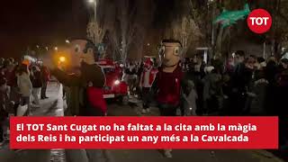 Cavalcada Reis de Sant Cugat 2022 [upl. by Ethbinium]