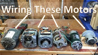 How To Wire Most Motors For Shop Tools and DIY Projects 031 [upl. by Garfinkel818]