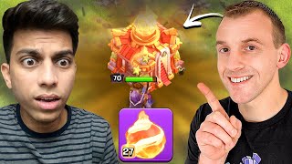 Judo amp Carbon Shocked me with NEW MAX FIREBALL Clash of Clans [upl. by Rugg268]