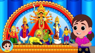 Durga Puja দুর্গা পূজা Festival Song and Bengali Rhymes for Children [upl. by Schaper]