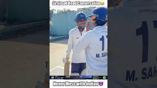 Trevis head vs Mohammed Siraj conversation leaked😁 shorts cricket [upl. by Doowron783]