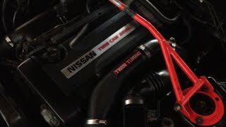 Setting Ignition Timing on an RB26dett Nissan Skyline GTR [upl. by Ahsemaj]