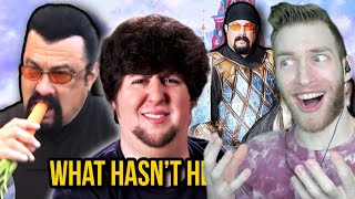 THE TOUGHEST GUY EVER Reacting to quotSteven Seagal Certified Tough Guyquot  JonTron [upl. by Ayres]