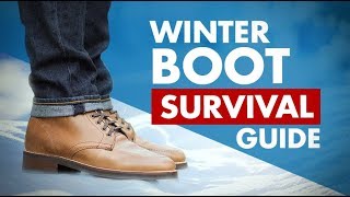 Winter Boots Survival Guide  Stop Salt amp Water Boot Damage In Wet Snowy Weather [upl. by Egbert]