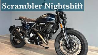 Ducati Scrambler Scrambler Nightshift [upl. by Kokoruda]