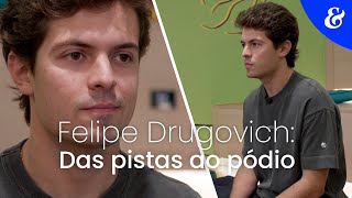 Felipe Drugovich das pistas ao pódio [upl. by Irdua546]