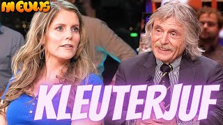 Maaike Timmerman gesloopt door Johan Derksen ‘Trut en kleuter’ [upl. by Retxed]