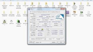 Intel E5700 DualCore Overclocking To 34GHz [upl. by Hellene]