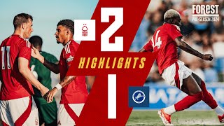 SUPERB Team Goal 😮‍💨  Forest 21 Millwall  PreSeason Highlights [upl. by Marmawke]