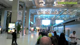 Getting through Suvarnabhumi BKK Airport Immigration Quickly [upl. by Bradan368]