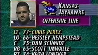 1991 Nov 09  Nebraska vs Kansas [upl. by Allenaj]