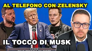 TRUMP CHIAMA ZELENSKY INSIEME A MUSK e Borrell fa visita a KIEV [upl. by Adolphus]