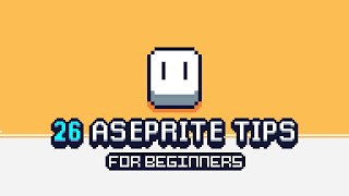 26 Aseprite Tips for Beginners [upl. by Lyrej733]