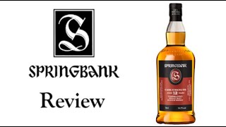 Springbank 12y 2024  review [upl. by Nylhsa]