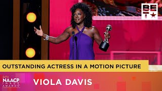 Viola Davis Will Always Be An Inspiration To Us 👏🏾 On Winning Best Actress  NAACP Image Awards 23 [upl. by Meriel]