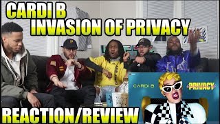 CARDI B  INVASION OF PRIVACY FULL ALBUM REACTIONREVIEW [upl. by Eessac772]