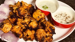 Chicken tikka boti recipechicken BBQCook time with Esha [upl. by Litsyrk]