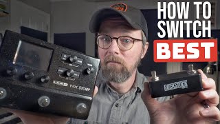 Line 6 HX Stomp  Set Up and Tricks for Using Switches and Aux Switches [upl. by Sair]