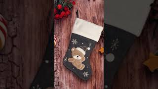 La nouvelle collection de chaussettes de Noël personnalisée christmas cadeau noel smallbusiness [upl. by Lisette878]