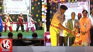 Hanamkonda Arts amp Science College 90th Anniversary Celebrations  Warangal  V6 News [upl. by Vizza]