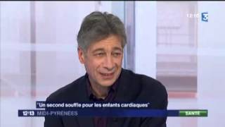 Dr Heitz invité de France 3  la cardiologie pédiatrique [upl. by Tatia]