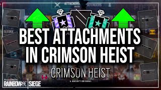 Best Attachments And Loadouts For Every Operator In Rainbow Six Siege Crimson Money Heist Update [upl. by Greenlee951]