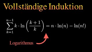 Beweise mit vollständiger Induktion  Übung 13 Logarithmus [upl. by Wan]