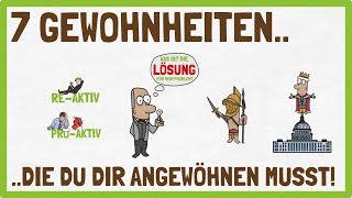 7 Wege zur Effektivität  Gewohnheiten erfolgreicher Menschen  Schneller zum Erfolg [upl. by Molton]