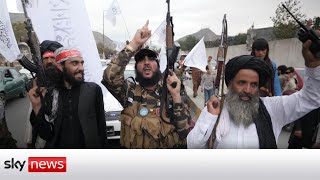 Afghanistan Taliban celebrate a year after taking control [upl. by Freeman291]