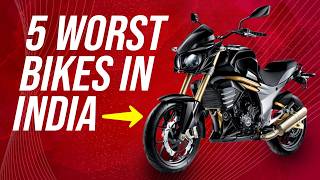 5 Worst Bike In India  Flop Motorcycles  Riders Rally [upl. by Marsland898]