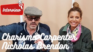 Interview de Charisma Carpenter and Nicholas Brendon TGS 2018 par WebToulousainfr [upl. by Lianne]