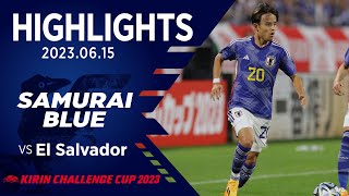 【ハイライト】日本代表vsエルサルバドル代表｜2023615 豊田スタジアム キリンチャレンジカップ2023 [upl. by Giacinta]