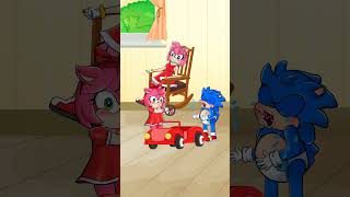 LOVE YOUR CHILDREN 🥺❤️ Amy love Sonic baby  Funny Animation [upl. by Hoes]