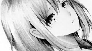 How to Draw ANIME using only ONE PENCIL  Anime Drawing Tutorial for Beginners [upl. by Entirb]