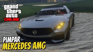 GTA 5 ONLINE  PIMPAR FET AMG MERCEDES amp RACE MED RCBIL [upl. by Beaner]