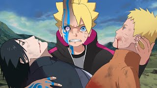 Naruto’s and Sasuke’s Death scene in the anime Boruto [upl. by Oremodlab465]