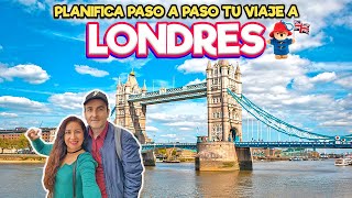 Consejos Útiles para VIAJAR a LONDRES 🇬🇧por PRIMERA VEZ en 2024  Inglaterra1 [upl. by Roddy]