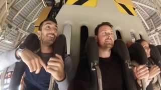 GARDALAND SPACE VERTIGO Slow motion [upl. by Burl]