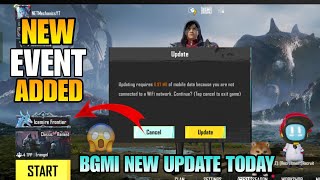 BGMI UPDATE TODAY 😱 35 UPDATE NEW EVENT ADDED IN BGMI  BGMI 35 UPDATE RELEASE DATE [upl. by Chrystal]