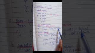 Classification Of Polymers education chemistry shorts viralshorts [upl. by Beker471]