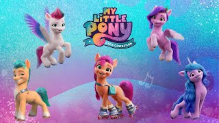 Meet the new ponies  My Little Pony A New Generation  New Pony Movie mylittleponyofficial [upl. by Idisahc]