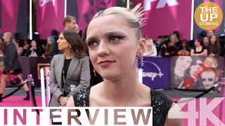 Maisie Williams interview at Pistol Premiere London 2022 [upl. by Esilanna]