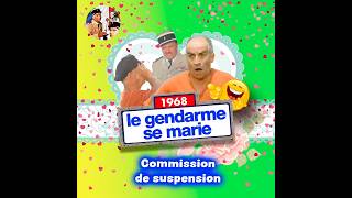 Le Gendarme se marie 1968  Commission de suspension [upl. by Anawak747]