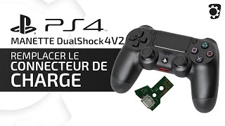 Comment changer le connecteur de charge de la manette DualShock 4V2 PS4  Tuto BricoPhone [upl. by Sokem]